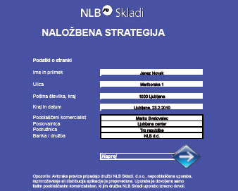 naložbena strategija